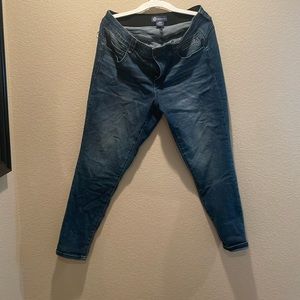 Democracy straight ankle jeans